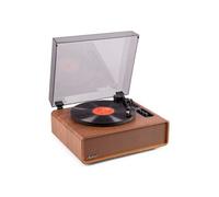 Audizio Laredo - Platine Vinyle Haut de Gamme Hi-Fi BT in/out - Finition Noyer