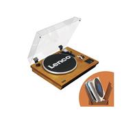 Platine vinyle avec Bluetooth®, USB, MP3, haut-parleurs Lenco LS-55WA Bois