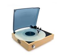 Metronic Platine Vinyle Bluetooth Vintage, Tourne Disque à 3 Vitesses 33, 45 et 78 Tours, Haut-Parleurs Intégrés, Finition Bois - 477360