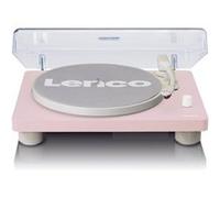 Platine vinyle avec haut-parleurs intégrés et encodage USB Lenco LS-50PK Rose Rose G