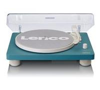 Platine vinyle avec haut-parleurs intégrés et encodage USB Lenco LS-50TQ Turquoise Turquoise G