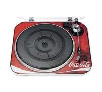 Platine vinyle BigBen Interactive COCA-TD120-1 - Rouge - 33/45/78 tours - Encodeur numérique