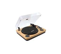 Platine vinyle Bluetooth effet bois 33/45/78 tours avec HP intégrés