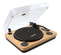 Platine vinyle Bluetooth effet bois 33/45/78 tours avec HP intégrés Bois G