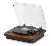 Platine Vinyle Bluetooth émetteur et récepteur, Enregistrement USB/SD, Radio AM/FM, Haut-parleurs intégrés, 33/45/78 TR/Min, entrée AUX, Sortie RCA, Prise Casque, arrêt Automatique