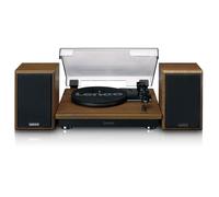 Platine Vinyle Bluetooth - Lenco - deux haut-parleurs externes, auto-stop - LS-100WD - Bois