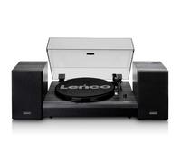 Platine Vinyle Bluetooth - Lenco - deux haut-parleurs externes, auto-stop - LS-310WD - Bois