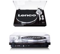 Platine vinyle Bluetooth - LENCO - LBT-188 - Bluetooth 5.2 - Bois marron foncé - 33/45 tours
