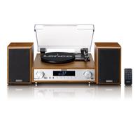 Ensemble stéréo HiFi avec platine vinyle,radio DAB+/FM et Bluetooth® MC-160WD Bois