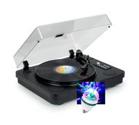 Platine Vinyle Bluetooth TT650BT Thomson Enceintes intégrées - 33/45/78 Tours, Encodage de Vos vinyles sur USB - Ampoule LED