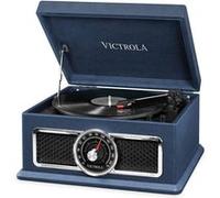 Platine vinyle bluetooth victrola plaza vta-810-blu-eu - bleue Bleu cuir G