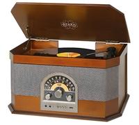 Platine Vinyle BT en bois - TREVI TT-1040 - 33, 45 et 78 tours