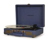 Crosley Tourne-disque portable Cruiser Plus Bluetooth entrée/sortie Bleu marine