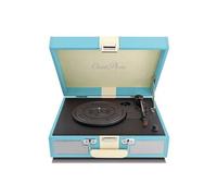 Platine vinyle dans la valise - Haut-parleurs intégrés TT-33 Blue Bleu-Blanc