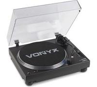 Platine vinyle DJ Vonyx DT3000 à Courroie - Cellule Audio-Technica - Noir Noir