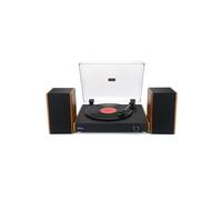 Platine Vinyle Halterrego Chicago + Enceintes (Noir)