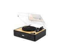 The House of Marley Platine vinyle Rise Up – entraînée par courroie – noir, bois – manuelle