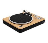 House of Marley Stir It Up Wireless 2 Tourne Disque Vinyle - Tourne-disque Bluetooth, Platine Vinyle Bluetooth 2 Vitesses avec Cellule Audio-Technica Incluse & Préampli Intégré, Bambou