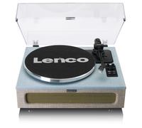 lenco Ls-440Bubg - Platenspeler Met Bluetooth - 4 Ingebouwde Speakers - Stof - Extra Naald - Blauw/Grijs (Ls-440Bubg)