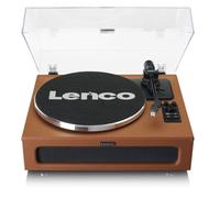 Lenco Platine vinyle LS-430BN - 4 haut-parleurs intégrés - Marron