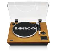 Lenco Platine vinyle LS-55 – Bluetooth, haut-parleurs intégrés, encodage MP3, USB/AUX – Marron