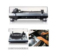 Platine vinyle - LENCO - L-3809 - Entraînement direct - Encodage USB - Préamplificateur intégré
