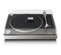 Platine vinyle Lenco L-455BK Socle aluminium brossé et plateau en métal A