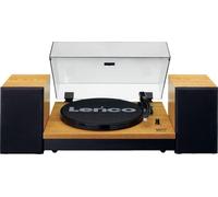 Platine vinyle Lenco LS-300, Bluetooth, haut-parleurs externes, finition bois