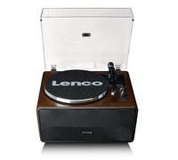 Lenco Platine vinyle LS-470WA - Tout-en-un avec Bluetooth et haut-parleurs intégrés - Noyer
