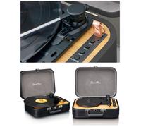 Platine vinyle - LENCO - TT-116BK - Bluetooth 5.0 - Enceintes intégrées - 33/45/78 tours