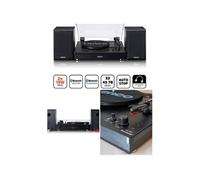 Platine vinyle - - LS-101BK - Bluetooth - 3 vitesses - 2 haut-parleurs 10W RMS
