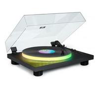 Tourne-disques BIGBEN INTERACTIVE PARTYBTTDLIGHT - Plateau lumineux - Entraînement par courroie - Bluetooth - Effets lumineux