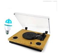 platine vinyle madison mad-rt300sp-mkii haut-parleurs - usb/sd/bluetooth - fonction rec - ampoule e27 diams led G