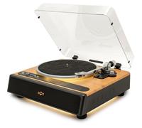 House of Marley – Platine vinyle Soul Rebel – Enceintes intégrées, Bluetooth In & Out, bambou clair
