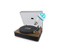 Muse Platine vinyle MT-106 BT – 3 vitesses 33/45/78 tours, Stéréo 2x5W, Bluetooth, USB, DIAMS LED