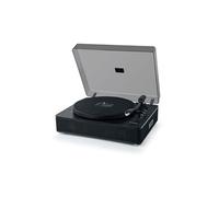 Platine vinyle Muse MT-106 WB, 3 vitesses 33/45/78 tours, Stéréo 2x5W - Bluetooth, Port USB pour lecture et encodage - Noir