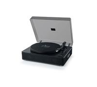 Platine vinyle Muse MT-106 WB, 3 vitesses 33/45/78 tours, Stéréo 2x5W - Bluetooth, Port USB pour lecture et encodage - Noir