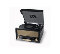 Muse Micro-chaîne CD MT-110B – Platine vinyle, Bluetooth, USB, FM/AUX