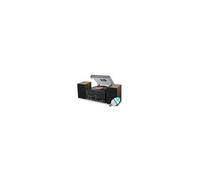 Platine vinyle Muse MT-120 MB avec système CD, Bluetooth, USB, stéréo 3 vitesses 33/45/78 tours, Ampoule DIAMS LED