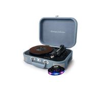 Platine vinyle - Muse MT-201BVB - stéréo bleue 33/45/78 trs - Lumière OVNI