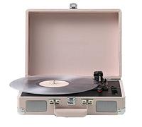 Platine Vinyle Multifonction Bluetooth, Sortie RCA, entrée AUX, Sortie Audio 3,5 mm, idéale pour Le Divertissement et la décoration intérieure.