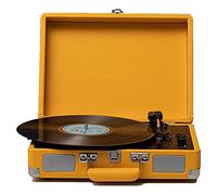 Platine Vinyle Multifonction Bluetooth, Sortie RCA, entrée AUX, Sortie Audio 3,5 mm, idéale pour Le Divertissement et la décoration intérieure.