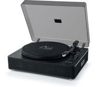 Platine vinyle Muse MT-106 WB, 3 vitesses 33/45/78 tours, Stéréo 2x5W - Bluetooth, Port USB pour lecture et encodage - Noir Noir G