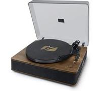 Platine Vinyle Muse MT-107 BTO, 33/45 TRS, Enceintes Stéréo 2x5W - Bluetooth, USB pour Lecture/encodage, Finition Noir et Bois