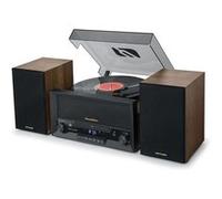 BMI Platine vinyle Muse MT-120 MB – CD, Bluetooth, USB, stéréo, 3 vitesses (33/45/78 tours)