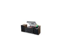 Platine vinyle Muse MT-120 MB avec système CD, Bluetooth, USB, stéréo 3 vitesses 33/45/78 tours - Lumières Bagues LED EN CADEAUX