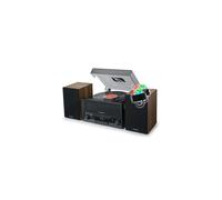 Platine vinyle Muse MT-120 MB avec système CD, Bluetooth, USB, stéréo 3 vitesses 33/45/78 tours - Lumières Bagues LED EN CADEAUX