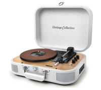 Platine Vinyle - Muse - MT-201 - Bluetooth - 2 Haut-parleurs - Valise de transport