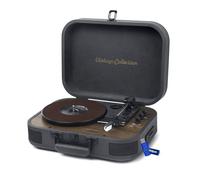 Platine vinyle Muse MT-207 DGB,33/45/78Trs, Stéréo 2x5W - Bluetooth, Port USB pour lecture/encodage,Noir et bois+clé USB 32gigas