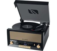 Muse Micro-chaîne CD MT-110B – Platine vinyle, Bluetooth, USB, FM/AUX